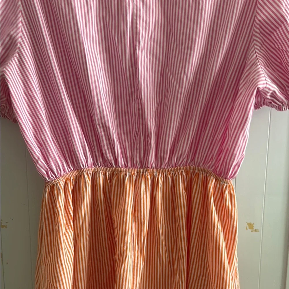 Lisa Says Gah Striped Luna Midi Dress - Picture 5 of 7